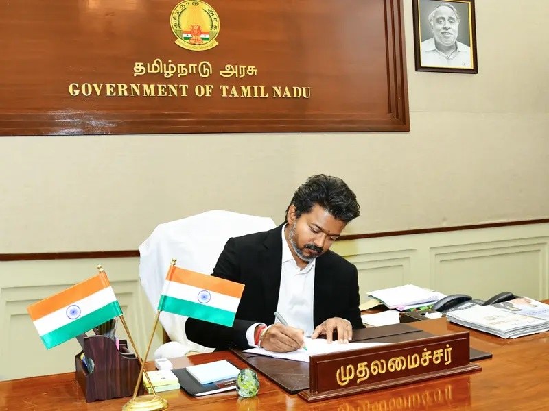 Historic Day for Tamil Nadu: Thalapathy Vijay Officially Takes Oath as Chief Minister